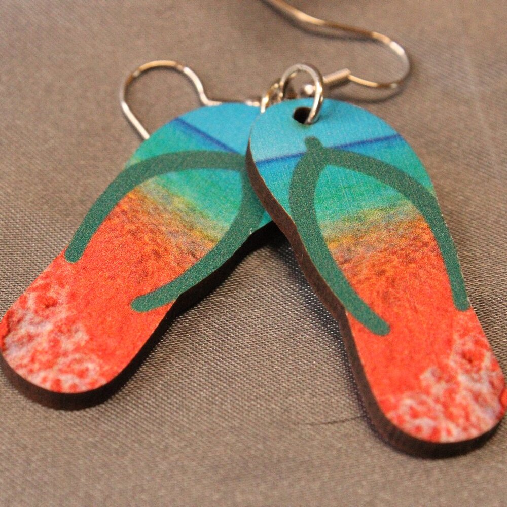 Beach Flip flops - Picture 3 of 3